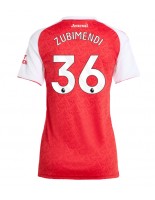Arsenal Martin Zubimendi #36 Kotipaita Naisten 2025-26 Lyhythihainen